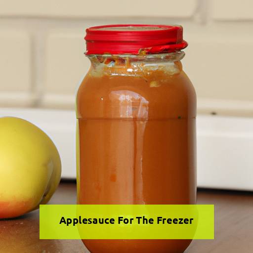 applesauce for the freezer
