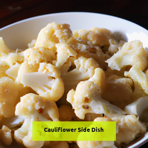 cauliflower side dish