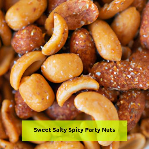 sweet salty spicy party nuts